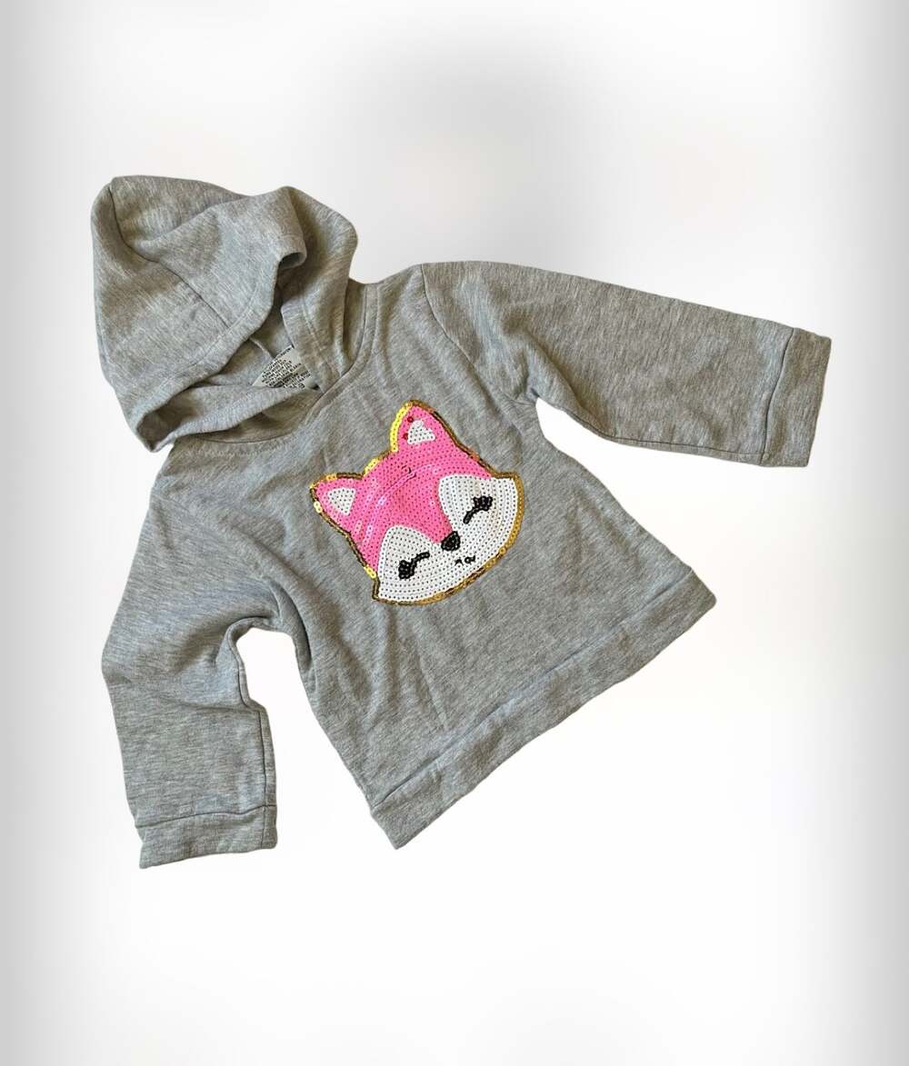 My Destiny Little Girls Fox Hoodie Size 2T